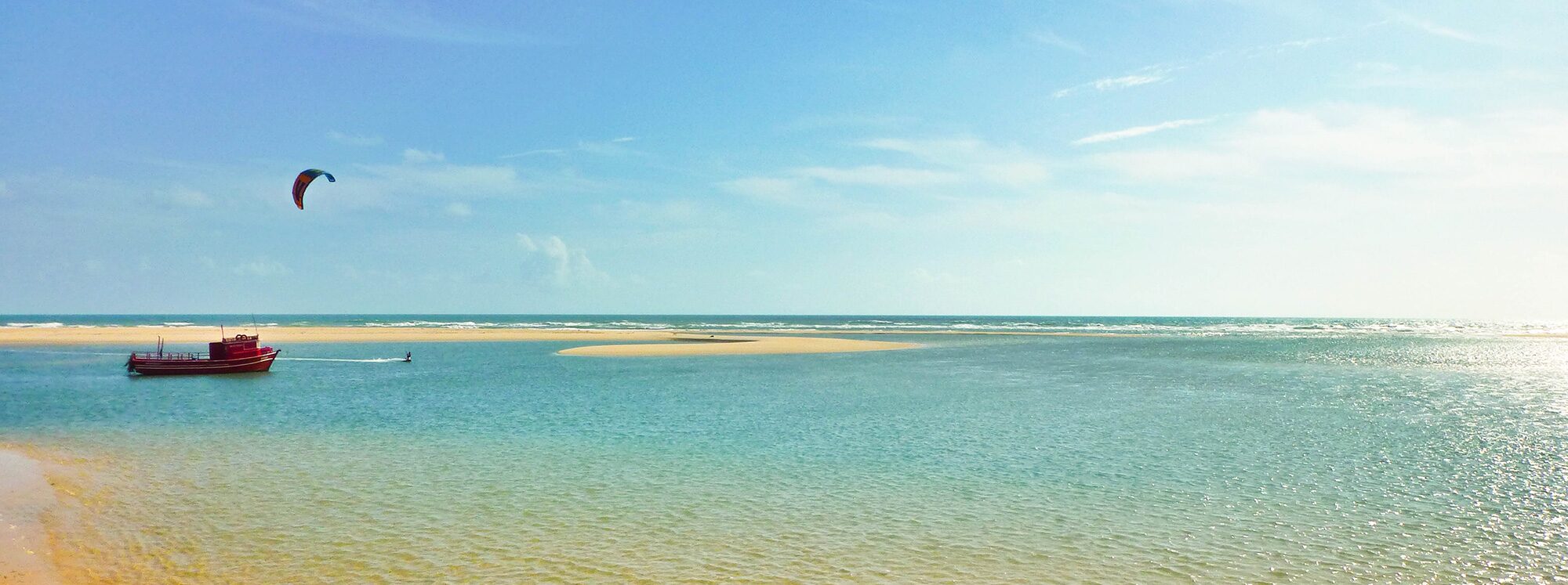 Sessão na lagoa