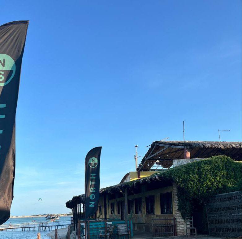 Fachada Pousada Escape Kiteboarding