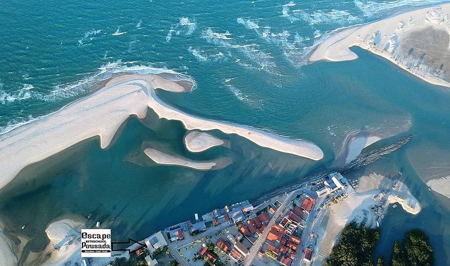 Vista aérea Escape Pousada